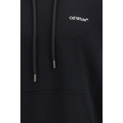 Off-White Black Cotton Sweatshirt