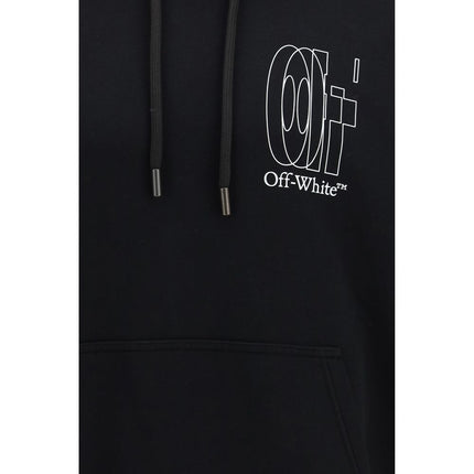 Off-White Black Cotton Sweatshirt