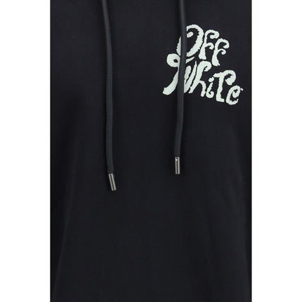 Off-White Black Cotton Sweatshirt