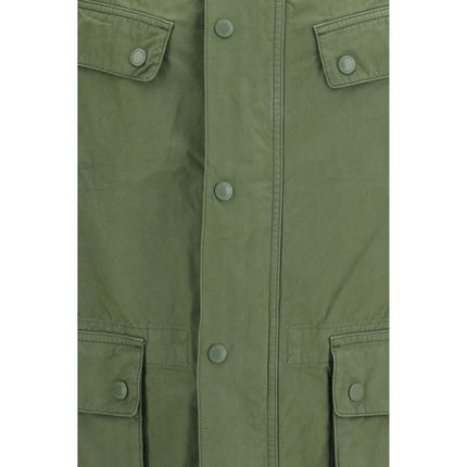 Barbour International Bicolor Cotton Coat