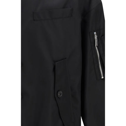 Dsquared² Black Polyamide Bomber