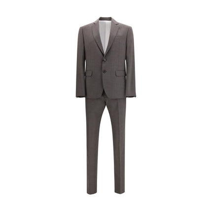 Dsquared² Gray Wool Two-Piece Suit
