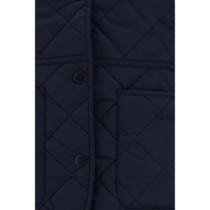 Barbour Blue Polyamide Full-Length Jacket