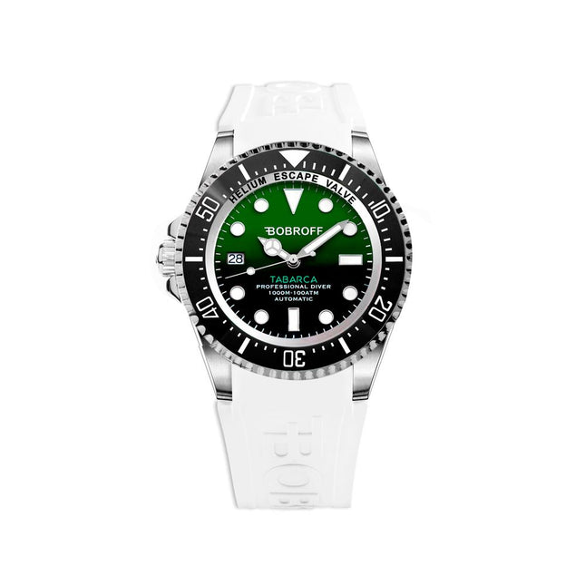 Bobroff White Synthetic Sport Watch