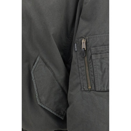 Balenciaga Gray Cotton Bomber
