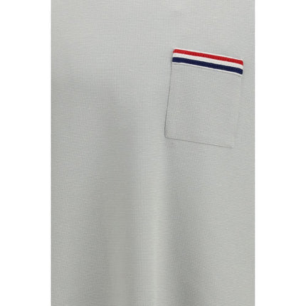 Thom Browne Gray Cotton T-Shirt