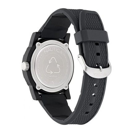NAUTICA Black Synthetic Sport Watch