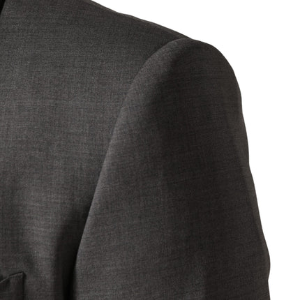 Dolce & Gabbana Gray Wool Single Breasted 1 Button 3PC Suit