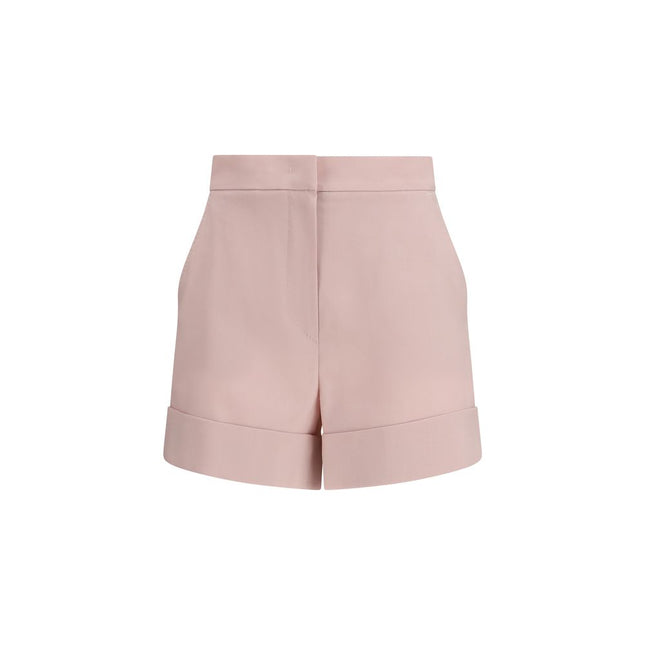 Max Mara Multicolor Fleece Wool Bermuda Shorts