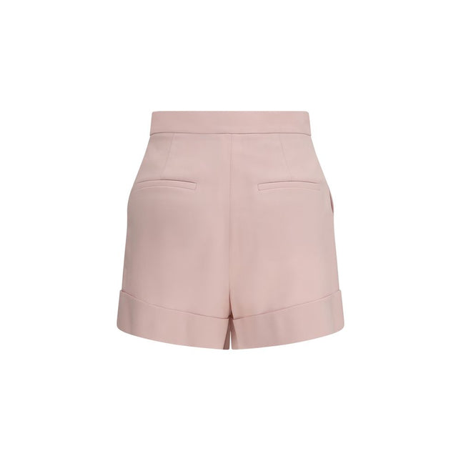 Max Mara Multicolor Wool Bermuda Shorts