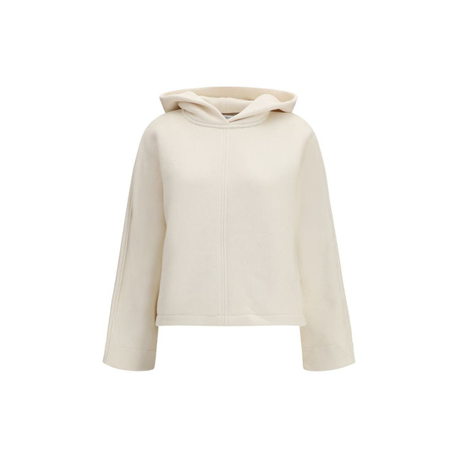 Max Mara Pure Beige Cotton Sweatshirt