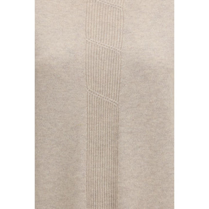 Max Mara Pure Beige Cashmere Sweater