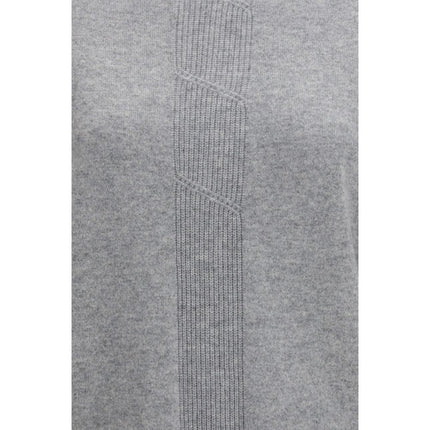 Max Mara Pure Gray Cashmere Sweater