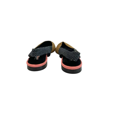 Borbonese Beige Leather Women Ballet Flat