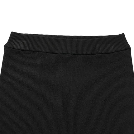 Dolce & Gabbana Black Viscose High Waisted Hot Pants Shorts