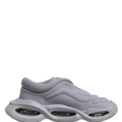Dolce & Gabbana Gray Slip On Wave Low Top Sneakers