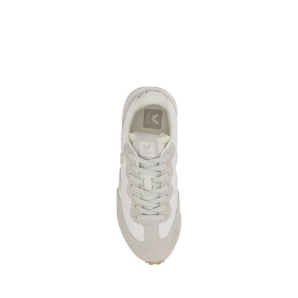 Veja White Calf Leather Bos Taurus Sneakers
