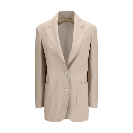Max Mara Beige Wool Blazer
