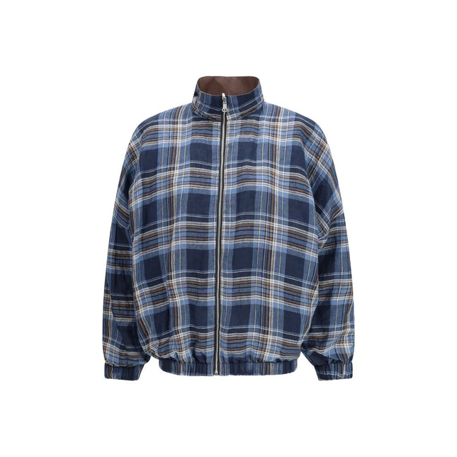 MARBELL Brown Polyamide Bomber