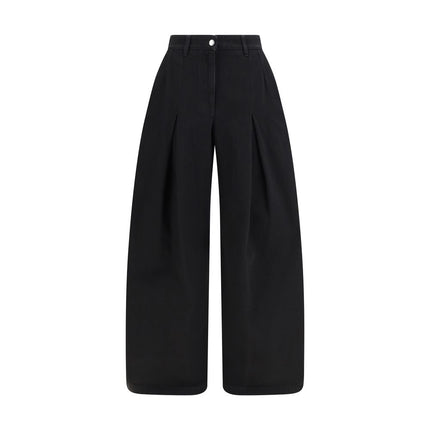 Dolce & Gabbana Black Cotton Jeans Denim