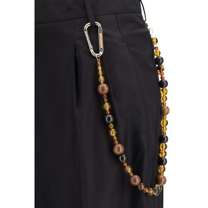 Darkpark Black Cotton Casual Pants