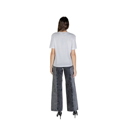 Karl Lagerfeld White Cotton T-Shirt