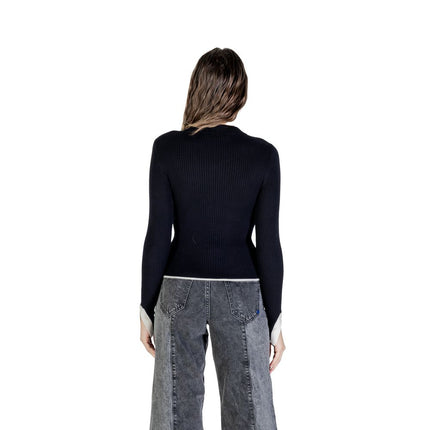 Karl Lagerfeld Black Viscose Sweatshirt