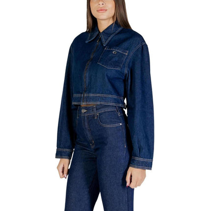 Colcci Blue Cotton Denim Jacket