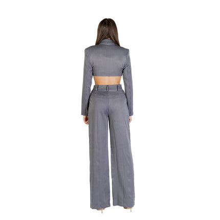 Colcci Gray Polyester Jumpsuit