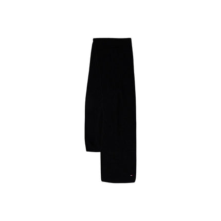 Tommy Hilfiger Black Cotton Beanie