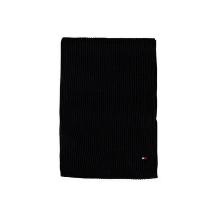 Tommy Hilfiger Black Cotton Beanie
