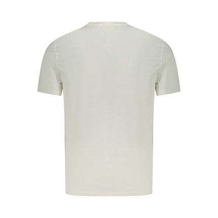 Calvin Klein White Cotton Men T-Shirt