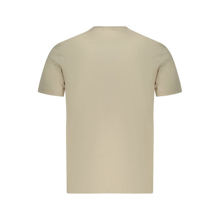 Calvin Klein Beige Cotton Men T-Shirt