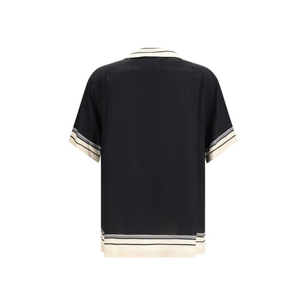 Dolce & Gabbana Multicolor Silk Shortsleeve Shirt