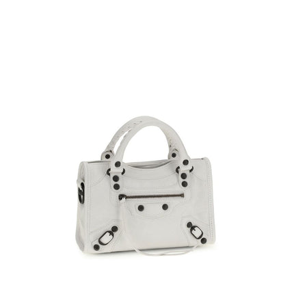 Balenciaga White Lamb Ovis Aries Aries Handbag