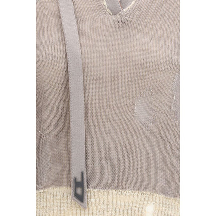 Diesel Gray Cotton Sweatshirt