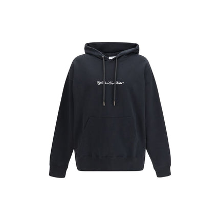 Off-White Black Cotton Sweatshirt
