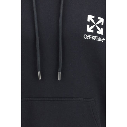 Off-White Black Cotton Sweatshirt