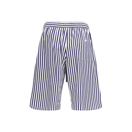 Dolce & Gabbana Multicolor Cotton Bermuda Shorts