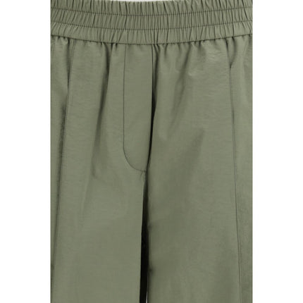 Brunello Cucinelli Bicolor Cotton Casual Pants