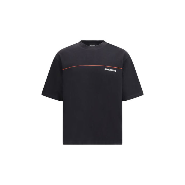 Dsquared² Black Cotton T-Shirt