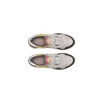 Saucony Beige Suede Leather Low Top Sneakers