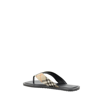 Burberry Multicolor Polyamide Flat Sandals