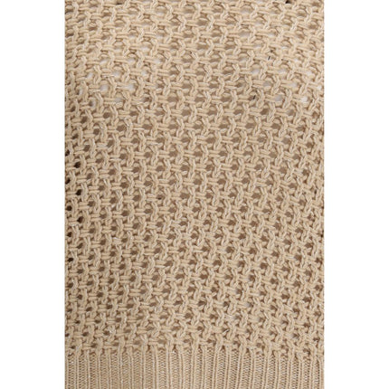 Fabiana Filippi Beige Wool Sweatshirt