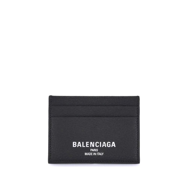 Balenciaga Black Lamb Ovis Aries Aries Wallet