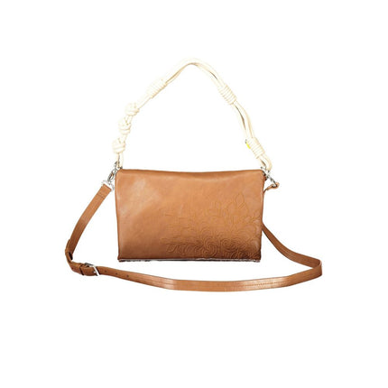 Desigual Marrone Polyurethane Women Handbag
