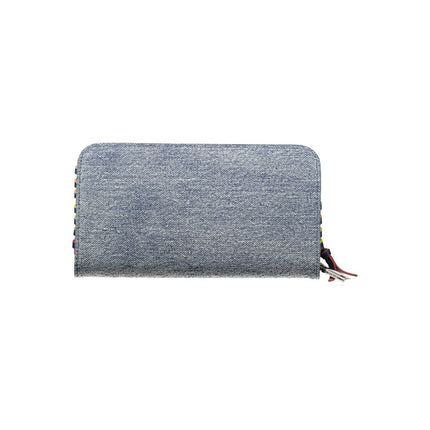 Desigual Azzurro Cotton Women Wallet
