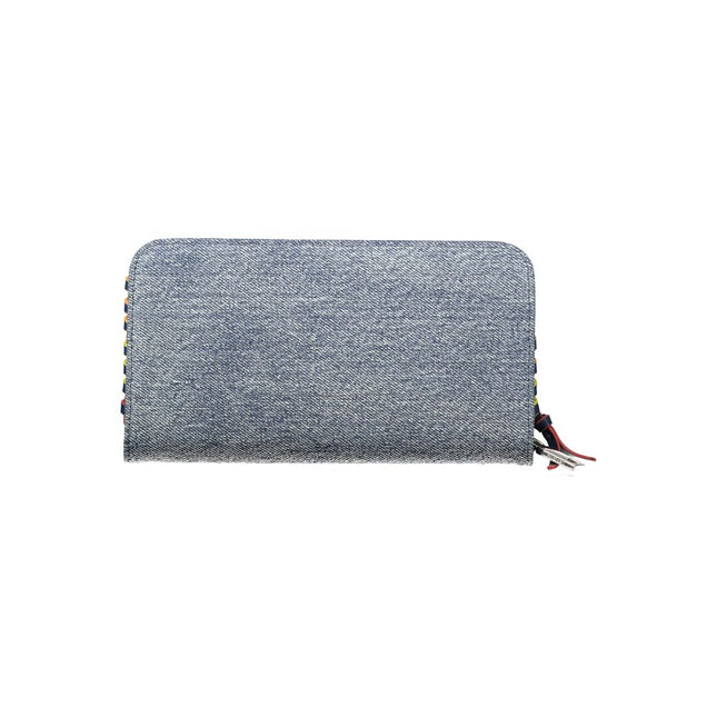 Desigual Azzurro Cotton Women Wallet