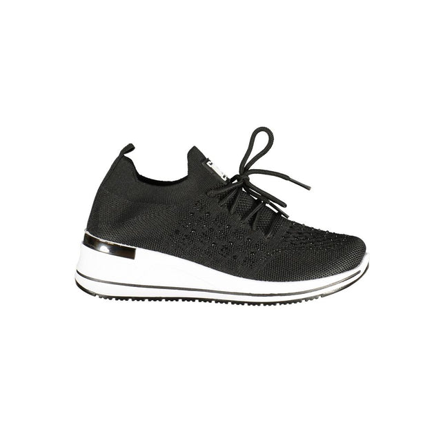 Laura Biagiotti Nero Polyester Women Sneaker Laura Biagiotti