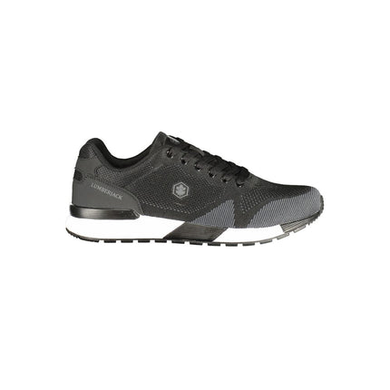 Lumberjack Black Polyester Men Sneaker